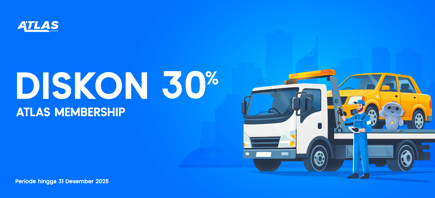 banner promosi MotionBank diskon membership di atlas towing
