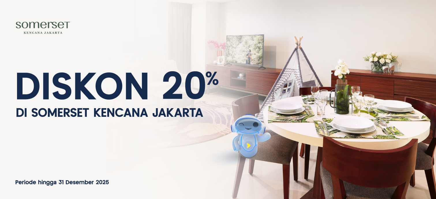 banner promosi MotionBank diskon di somerset kencana jakarta